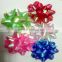 3.5" dia Iridescent Star Ribbon Bow and Decorative Ribbon for Christmas/Gift Decorative bow with self-adhesive backside