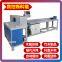 CNC cutoff saw for miscellaneous wood pallet material; cutoff machine for chopping wood blocks; fixed length saw for cutting wood planks