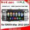 Wecaro Android 4.4.4 car stereo 2 din fo toyota hilux car audio player radio gps 2012 2013 2014                        
                                                Quality Choice