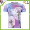 wholesale unisex short 100% polyester dry fit t shirt