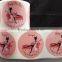 Daily care label adhesive label sticker - round pink stickers