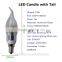 Hot Selling Aluminum 3W 250LM LED Lamp E14 LED Candle Lamp