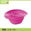 100% food grade flexible silicone leakage basket