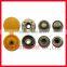 Snap Button with Plastic Surface