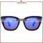Laura Fairy Latest Design Best Selling High Quality All Black Frame Plastic Sunglasses