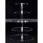 New Round Crystal Clear Acrylic Cupcake Stand Wedding Display Cake Tower 5 Tier                        
                                                Quality Choice
