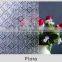 3-4mm clear patterned glass