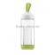 Clolorful fruit infusion sports water bottle factory directly