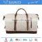 Canvas travel tote duffel shoulder handbag,weekend bag