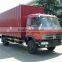 China brand name 6-wheeler Dongfeng mini truck box for sale