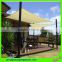 garden patio usage HDPE polytex woven sun shade sails cover