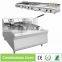 Stainless Steel Digital Electric Fryer(2-Tank & 4-Basket), stainless steel chicken fryer