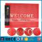 New! Welcome Outdoor red Carpet