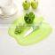 Apple Shape Cutting Boad Set Or Pcs Green Shopping Board With Knife Set Plastic Cutting Bard Good Helper For Kitchen