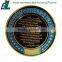 Enamel colored round antique islamic coin