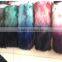 gradually changing color Fur Plate/raccoon dog fur plate/fur pelt