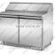 salad counter refrigerator-two door