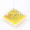diamond pointed straight burr round carving polishing burr for dremel