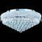 Discount cheap small chrome finished ceiling crystal light