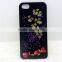 Existed Mold Real Flower Mobile Phone Cases Bags for Samsung