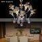LED Modern K9 Clear Crystal Ceiling Light Pendant Lamp Chandelier Lighting