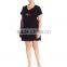 Short Sleeve Maternity Plus Size Nightdress