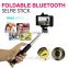 Support all mobile phone digital camera bluetooth wireless selfie- stick,camera stick holder
