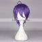 Hot sales Japanese Anime Game Short Purple Wig High Quality Thick Kasen Kanesada Wigs Cosplay Touken Ran0bu Online Sword