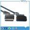 factory high quality 21 pin to 21 pin scart cable scart cable for psp