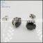 big size 10mm round cz earrings diamond earrings