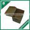 ACCEPT CUSTOM ORDER BROWN CORRUGATED CARDBOARD STORGE PACKING BOX WITH INSTRUCTIONS PRINTING