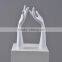 transparent mannequin hand