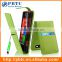 Set Screen Protector Stylus And Case For Nokia Lumia 820 , Green Wallet PU Leather Cell Phone Case