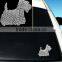 Hot Selling Beautiful Dog Design Car Window Stickers