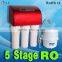 4 Colors Cover Under Sink 5-Stage Reverse Osmosis System RO Water Purifier
