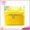 customized transparent waterproof clear zipper travel cosmetic bag