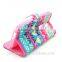 Customized printing leather mobile phone case for LG G2
