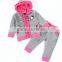 100% cotton baby clothes set for 2015/baby wear high quality clothes sets