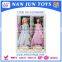 Fashion sweet girl single barbie doll set with shoes and handbags
