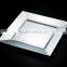 silver and clear hard quality Disposable PS cutlery sets ,picnic set.square plate set