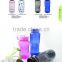 2015 screw cap water bottle plastic mug twisty color drinking bottle 500ml