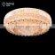 2016 New Hot Sale Round Modern Crystal led Ceiling Lamp for office
