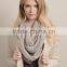 Womens's Winter Warm Scarf Ultra-Soft Boucle Infinity Scarf