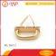 New design customized hollowed metal bag accessories