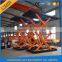 Full rise small scissor car lift with CE