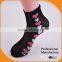 Hot Sales lady jaquard Rumi Socks with pointelle pattern lady tube socks