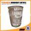Home 100% polyester laundry basket with cotton handle                        
                                                Quality Choice