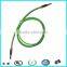 Colorful tpe jacket 3.5mm male aux connector stereo audio cable