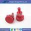 Knurld thum CNC parts thumb screw anodized Red /lathe part of anode screw/Red Extra-Large Anodized Aluminum Thumbscrews/