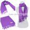 fringe Plain solid color pashmina shawl, scarf shawl                        
                                                Quality Choice